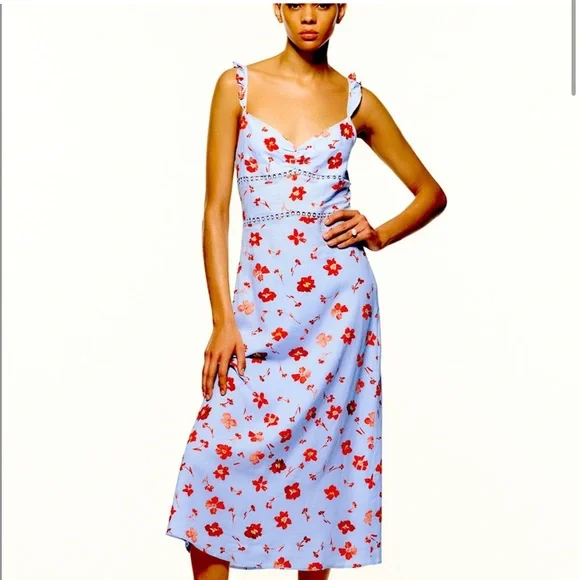 Zara | Dresses | New With Tags Zara Floral Print Linen Blend Dress | Poshmark Zara | Dresses | New With Tags Zara Floral Print Linen Blend Dress | Poshmark